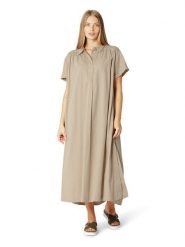 Ilse Jacobsen Sukienka w kolorze jasnobrązowym rozmiar: 36. Brązowe sukienki damskie Ilse Jacobsen, na co dzień, bez wzorów, bez kołnierzyka, bez ramiączek, maxi, proste. Za 195.99 zł.