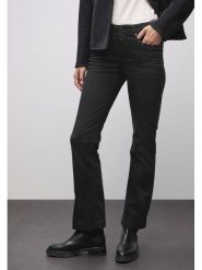 Street One Dżinsy - Bootcut fit - w kolorze czarnym rozmiar: W30/L30. Czarne jeansy damskie Street One, z podwyższonym stanem. Za 221.88 zł.