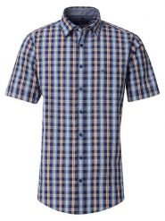 CASAMODA Koszula - Casual fit - w kolorze granatowym rozmiar: XL. Niebieskie koszule męskie CASAMODA, xl, bez wzorów, z bawełny, bez kołnierzyka, bez ramiączek. Za 87.81 zł.