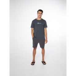 Koszulka męska Protest PRTLEGUNDI surf t-shirt. Brązowe t-shirty męskie Protest, m, bez wzorów, bez kołnierzyka. W wyprzedaży za 90.00 zł.