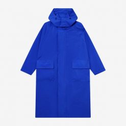 Kubota Parka Przeciwdeszczowa Jesienna Kobaltowa L/XL. Białe parki damskie Kubota, na jesień, l, bez wzorów, z poliesteru. W wyprzedaży za 174.99 zł.
