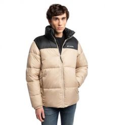 Kurtka zimowa męska Columbia Puffect II. Brązowe kurtki męskie Columbia, na zimę, l, bez wzorów, sportowe, bez kaptura. W wyprzedaży za 457.15 zł.