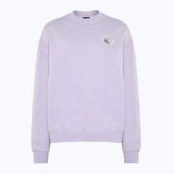 Bluza damska Ellesse Areski. Fioletowe bluzy bez kaptura damskie Ellesse, uniwersalny, z bawełny. Za 199.99 zł.