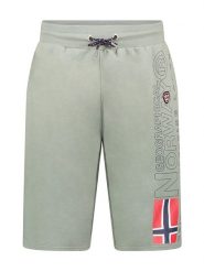 Geographical Norway Bermudy dresowe "Pogo" w kolorze oliwkowym rozmiar: XL. Zielone szorty męskie Geographical Norway, bez wzorów, z dresówki. Za 73.99 zł.