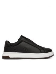 Calvin Klein Sneakersy V3X9-83295-1355999 M Czarny. Czarne buty sportowe chłopięce CALVIN KLEIN, bez wzorów, ze skóry, bez zapięcia. Za 399.99 zł.