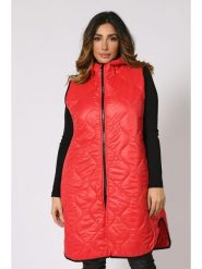 Plus Size Company Kamizelka "Horna" w kolorze czerwonym rozmiar: 50/52. Czerwone kamizelki damskie Plus Size Company, plus size. Za 158.10 zł.