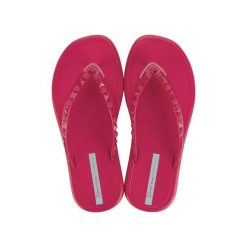 Japonki damskie Ipanema Meu Sol Thon. Czerwone klapki damskie Ipanema, bez wzorów, bez obcasa. Za 55.99 zł.