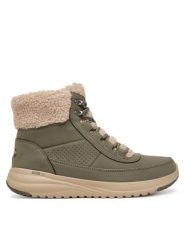 Skechers Trapery On The Go Stellar - Alpine Adventure 144756 Zielony. Zielone trapery damskie Skechers, ze skóry, bez obcasa. Za 429.99 zł.