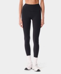 Legginsy crossback na pilates dla kobiet Carpatree Balletcore. Czarne legginsy damskie Carpatree, m, bez wzorów, z dzianiny. Za 146.99 zł.