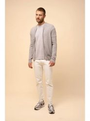 Just Cashmere Kaszmirowy kardigan "Polnoon" w kolorze szarym rozmiar: XL. Szare kardigany męskie Just Cashmere, xl, bez wzorów, z kaszmiru, bez kołnierzyka. Za 456.99 zł.