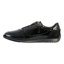 Buty GEOX D CALITHE Czarny. Czarne obuwie treningowe damskie Geox, do biegania. Za 390.99 zł.