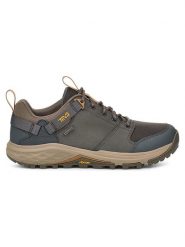 Teva Skórzane buty turystyczne "Grandview" w kolorze jasnobrązowo-szarym rozmiar: 43. Brązowe buty trekkingowe męskie Teva, z gore-texu, bez zapięcia, outdoorowe, gore-tex. Za 303.78 zł.