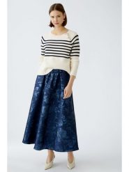 Oui Spódnica w kolorze granatowym rozmiar: 44. Niebieskie spódniczki damskie Oui, bez wzorów, maxi. Za 195.99 zł.