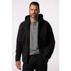 Męska Kurtka polarowa ultralekka z kapturem do 7 XL. Czarne kurtki męskie JAY-PI, m, bez wzorów, z materiału, sportowe, z kapturem. Za 195.99 zł.