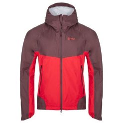 Męska kurtka outdooroowa Kilpi HURRICANE-M. Brązowe kurtki męskie Kilpi, m, bez wzorów, z materiału, eleganckie, z kapturem. Za 335.50 zł.