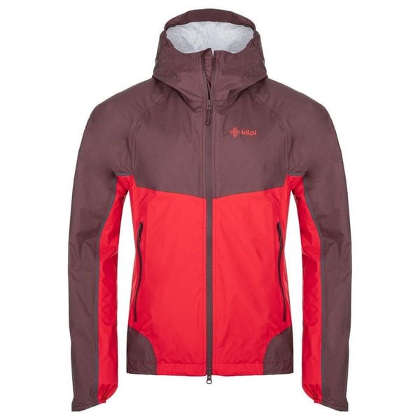 Męska kurtka outdooroowa Kilpi HURRICANE-M. Brązowe kurtki męskie Kilpi, m, bez wzorów, z materiału, eleganckie, z kapturem. Za 335.50 zł.