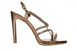 Sandały Bayla-187 589-9083 Rose 187133, Różowe złoto, Skóra ekologiczna - 38. Żółte sandały damskie Bayla, bez wzorów, z lakierowanej skóry, bez obcasa, na platformie. W wyprzedaży za 179.10 zł.