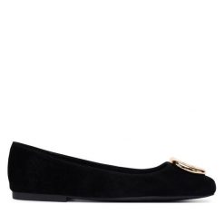 Baleriny MICHAEL Michael Kors. Czarne baleriny damskie MICHAEL Michael Kors, bez wzorów, bez obcasa. Za 499.99 zł.