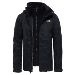 Kurtka uniwersalna męska The North Face M Evolve Ii Tri Jkt. Czarne kurtki męskie The North Face, m, bez wzorów, z syntetyku, sportowe, bez kaptura. Za 1,346.00 zł.