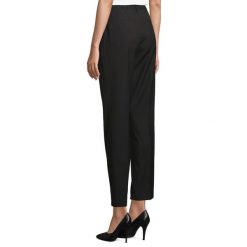 Damskie spodnie garniturowe Sol's Gabin. Czarne spodnie materiałowe damskie SOL'S, bez wzorów, z materiału, eleganckie. Za 261.00 zł.
