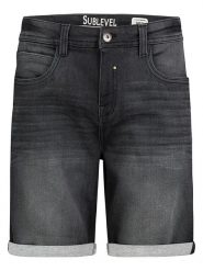 Sublevel Szorty dżinsowe w kolorze antracytowym rozmiar: W32. Czarne szorty męskie Sublevel, z aplikacjami, z jeansu, klasyczne. Za 82.99 zł.