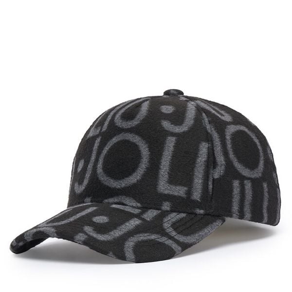 Czapka z daszkiem Liu Jo. Czarne czapki z daszkiem damskie Liu Jo, bez wzorów. Za 199.99 zł.
