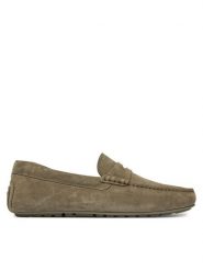 BOSS Mokasyny Noel_Mocc_sdpeb 50541750 Khaki. Brązowe mokasyny męskie Boss, ze skóry. Za 589.99 zł.