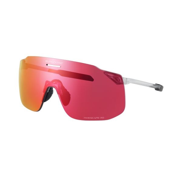 Rowerowe okulary przeciwsłoneczne S-PHYRE SL Matte Crystal , Ridescape Road. Białe okulary przeciwsłoneczne damskie SHIMANO. Za 490.00 zł.