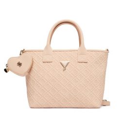 Torebka Guess. Czerwone torebki klasyczne damskie Guess, z aplikacjami, bez dodatków. Za 295.99 zł.