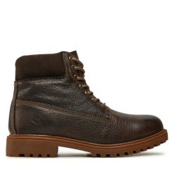 Trapery Lumberjack. Brązowe buty zimowe męskie Lumberjack, bez zapięcia. Za 499.99 zł.