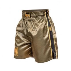 Spodenki bokserskie Metal Boxe Pro Line Military. Zielone szorty męskie METAL BOXE, z satyny, bez kołnierzyka. Za 181.50 zł.