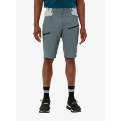 Spodenki turystyczne męskie Vaude Tekoa Shorts III. Zielone szorty męskie Vaude, bez kołnierzyka. Za 298.99 zł.