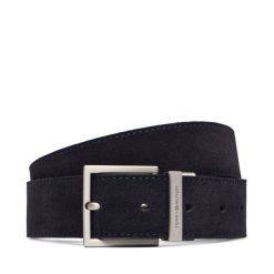 Pasek Męski Tommy Hilfiger. Czarne paski męskie Tommy Hilfiger, bez wzorów. Za 289.99 zł.