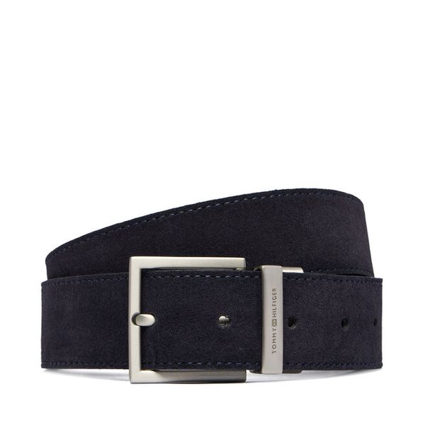 Pasek Męski Tommy Hilfiger. Czarne paski męskie Tommy Hilfiger, bez wzorów. Za 259.99 zł.