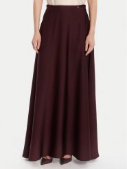 Rinascimento Spódnica trapezowa CFC0125080003 Bordowy Regular Fit. Czerwone spódniczki damskie RINASCIMENTO, xl, bez wzorów, z syntetyku, trapezowe. Za 599.99 zł.