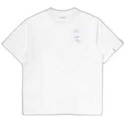 T-shirt Elliker Rill. Białe t-shirty damskie ELLIKER, l, bez wzorów, z bawełny, bez kołnierzyka. Za 167.50 zł.