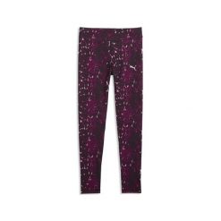 Młodzieżowe legginsy Train All Day Essentials z nadrukiem PUMA. Czerwona legginsy damskie Puma, m, bez wzorów, z dżerseju. Za 129.00 zł.
