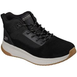 Buty sportowe męskie Skechers Bobs Squad 4-urban Ridge. Czarne buty sportowe na co dzień męskie Skechers, z materiału, bez zapięcia, na fitness i siłownię. Za 490.00 zł.
