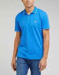 LEE PIQUE MĘSKA KOSZULKA POLO POLÓWKA FERRIS L61ARLA13 112330618. Koszulki polo męskie Lee, l, bez wzorów, bez ramiączek. Za 109.99 zł.