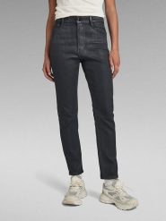 G-Star Dżinsy - Slim fit - w kolorze czarnym rozmiar: W32/L32. Czarne jeansy damskie G-Star. Za 180.06 zł.