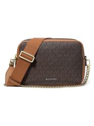 Michael Kors Torebka w kolorze brązowym - 21 x 14 x 8 cm rozmiar: onesize. Brązowe torebki klasyczne damskie Michael Kors, bez wzorów, z materiału, bez dodatków. Za 701.16 zł.