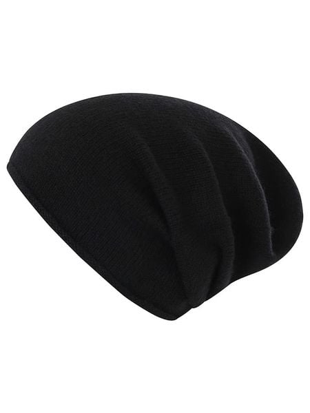 Zwillingsherz Kaszmirowa czapka beanie w kolorze czarnym rozmiar: onesize. Czarne czapki zimowe damskie Zwillingsherz, z kaszmiru. Za 174.95 zł.