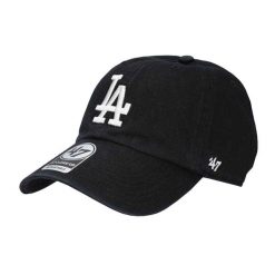 Czapka Z Daszkiem Clean Up MLB New York Yankees. Czarne czapki męskie 47 Brand, bez wzorów. Za 145.99 zł.
