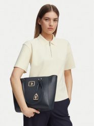 U.S. Polo Assn. Torebka BEUXT8794WVP Granatowy. Niebieskie torebki klasyczne damskie U.S. Polo Assn., bez wzorów, ze skóry, bez dodatków. Za 144.99 zł.