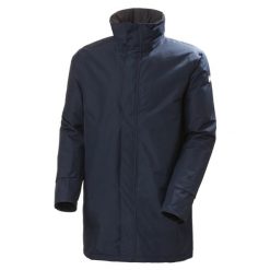 Kurtka przeciwdeszczowa męska Helly Hansen Dubliner Insulated Long. Czarne kurtki męskie Helly Hansen, m, bez wzorów, bez kaptura. Za 493.99 zł.