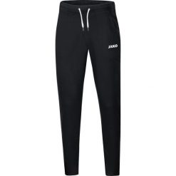 Damskie spodnie dresowe Jako jogging Bases. Czarne spodnie sportowe damskie Jako, z bawełny, do biegania. Za 262.50 zł.