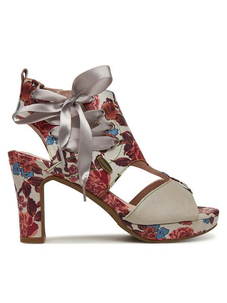 Laura Vita Sandały Hicao 09 Kolorowy. Sandały damskie Laura Vita, bez wzorów, ze skóry, bez obcasa, na słupku. Za 479.99 zł.
