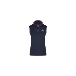 Jeździecka koszulka polo bez rękawów dla dziewczynek Imperial Riding Tessy. Niebieskie koszulki dziewczęce IMPERIAL RIDING, bez wzorów, bez ramiączek. Za 173.00 zł.