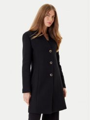 Rinascimento Płaszcz wełniany CFC0126119003 Czarny Regular Fit. Czarne płaszcze damskie RINASCIMENTO, na zimę, s, bez wzorów, z syntetyku. Za 739.99 zł.
