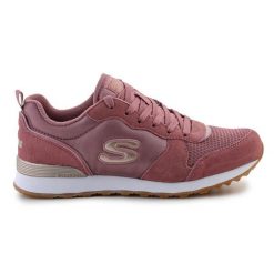 Buty Skechers Og 85 111-ROS różowe. Czerwone buty sportowe na co dzień damskie bez wzorów, z materiału. Za 435.61 zł.